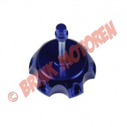 Pitbike/dirtbike 4 takt - Pitbike Dirtbike tankdop metaal blauw - 1667 (1-1-2-3)